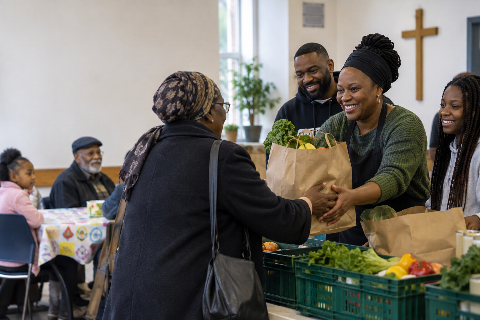 Illustrative Black British community support